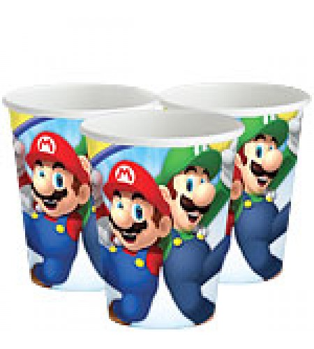 COPOS CLAROS SUPER MARIO